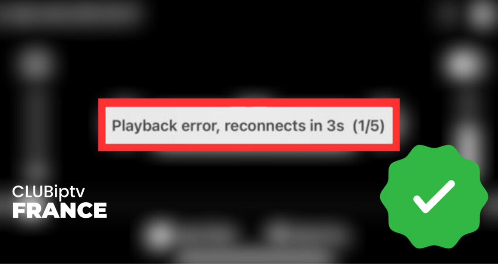 Playback error reconnects in 3s